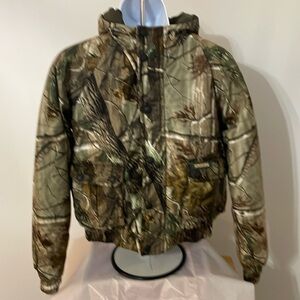 Remington Realtree Reversible Camo Jacket Size 12/14